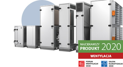 Centrale wentylacyjne Verso Pro 2. Najciekawszy Produkt 2020.