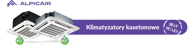 AlpicAir. Klimatyzatory kasetonowe AlpicAir. Klimatyzatory kasetonowe